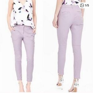 Great lilac and mint green Banana Republic Sloan pants. (6) NWOTs